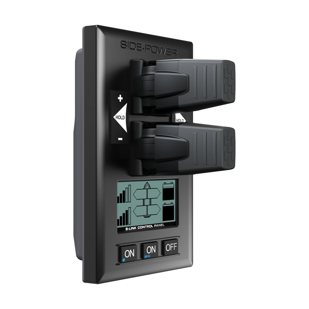 Control panel for thruster, S-Link™, dual joystick, hold function, LCD