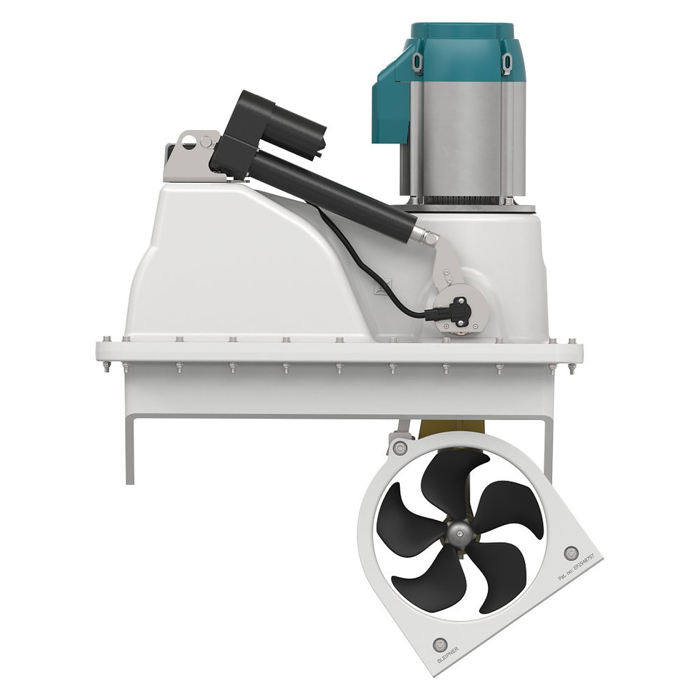 Miniaturebillede: ERV250 eVision retract bow/stern thruster