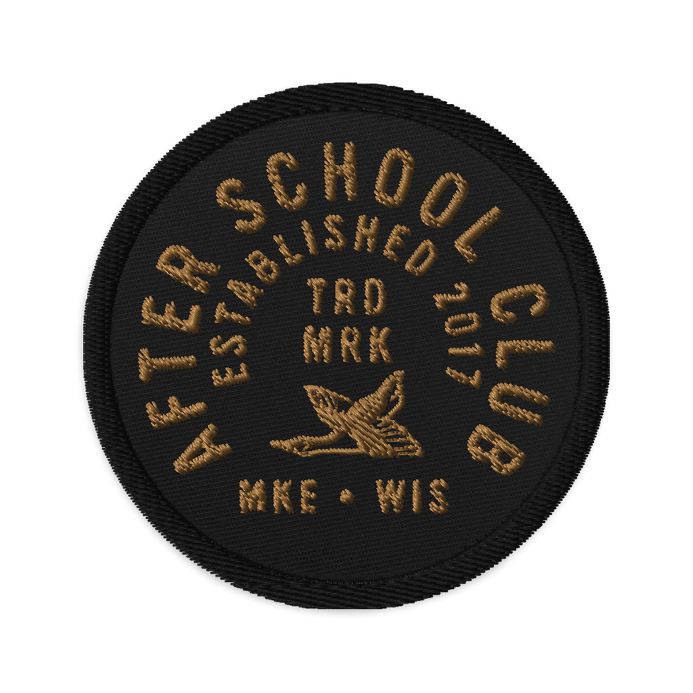 "TRDMRK" Embroidered Patch
