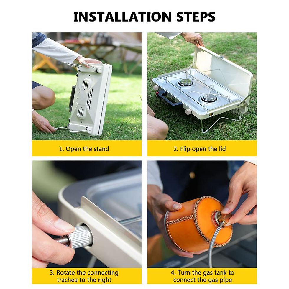 Thumbnail: Outdoor Mini Portable Gas Stove from Traeger Supplier