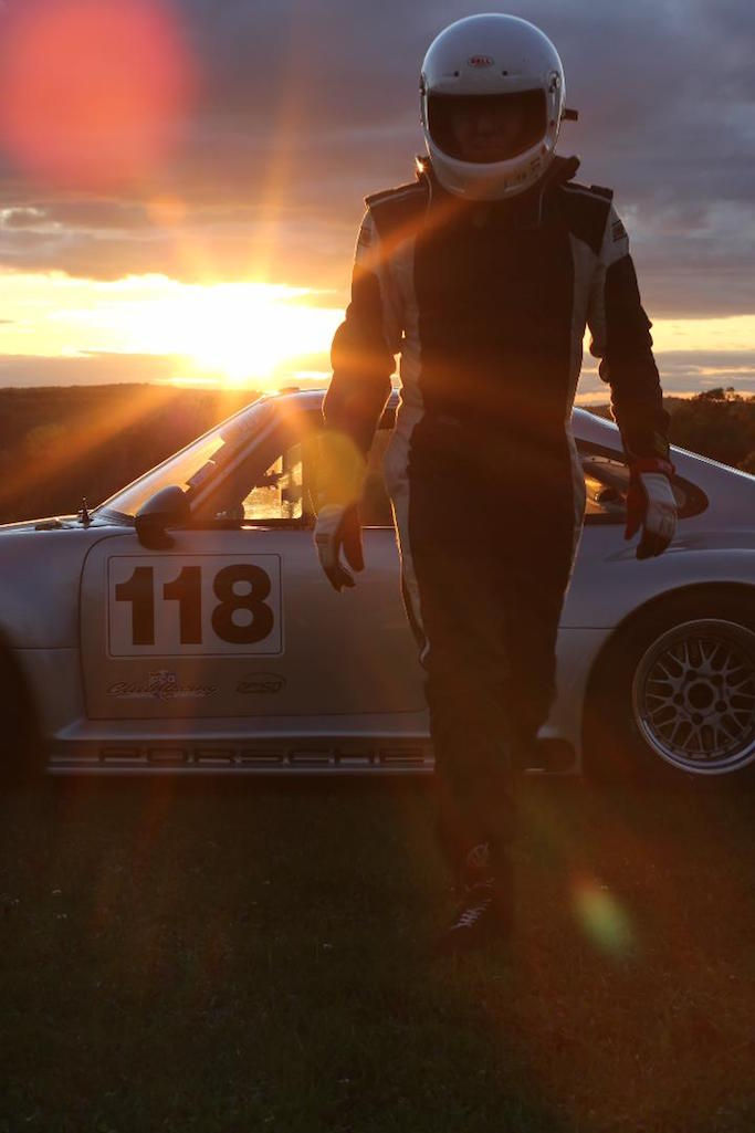 Sunset at Road America with David C Treichel