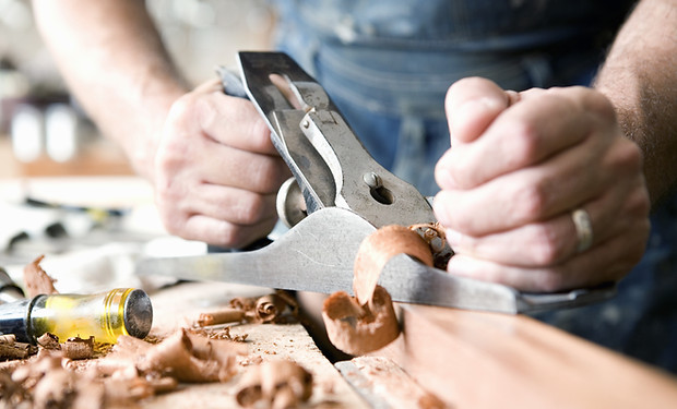 Man Wood Carving