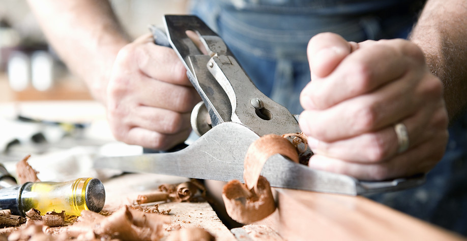 Mitarbeiter in der Holzindustrie