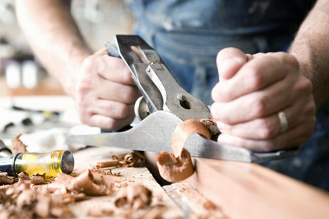 Man Wood Carving