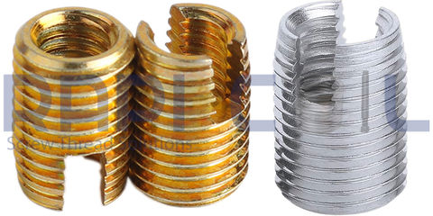 Self tapping insert solid inerts