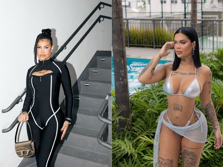 DJ Nathi remove procedimentos estéticos do rosto e mostra resultado.