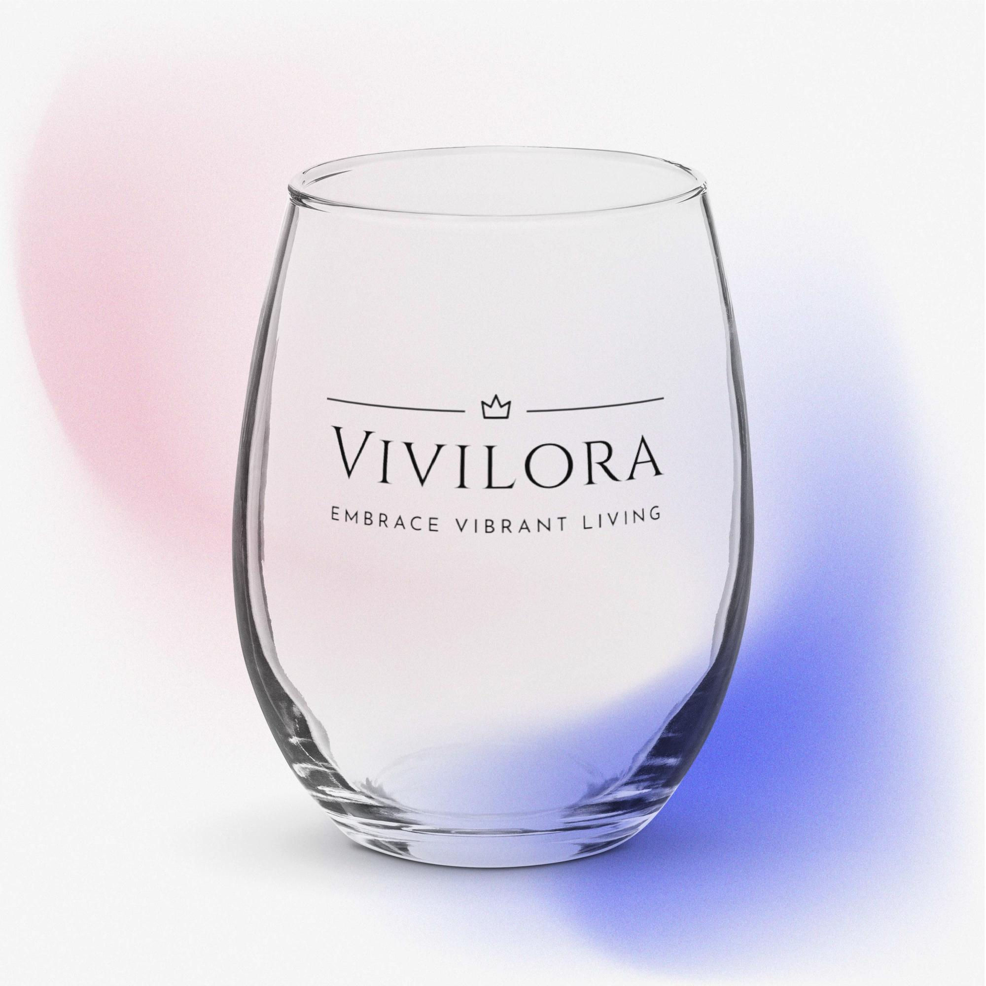 Image of a Stemless Glass