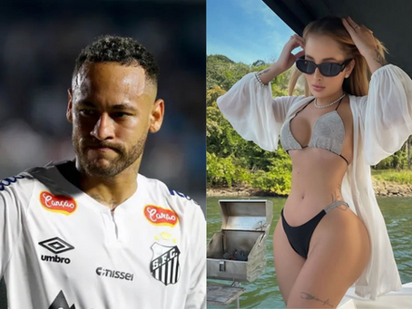 Mulher que ficou com Neymar afirma gravidez do jogador e fala em pensão.