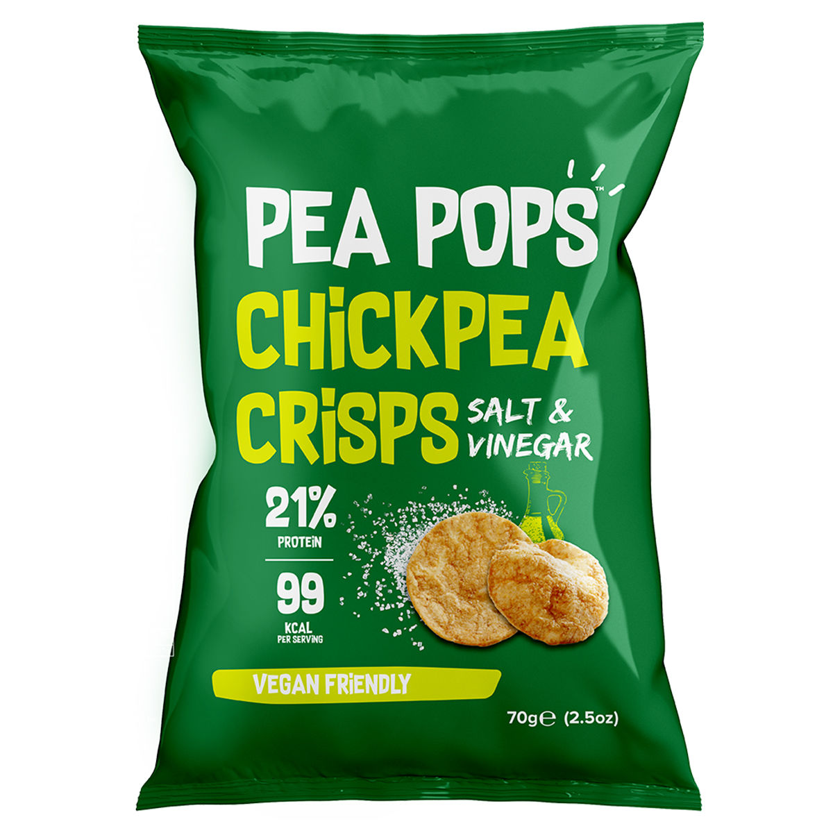 Pea Pops Salt & Vinegar 4x70g