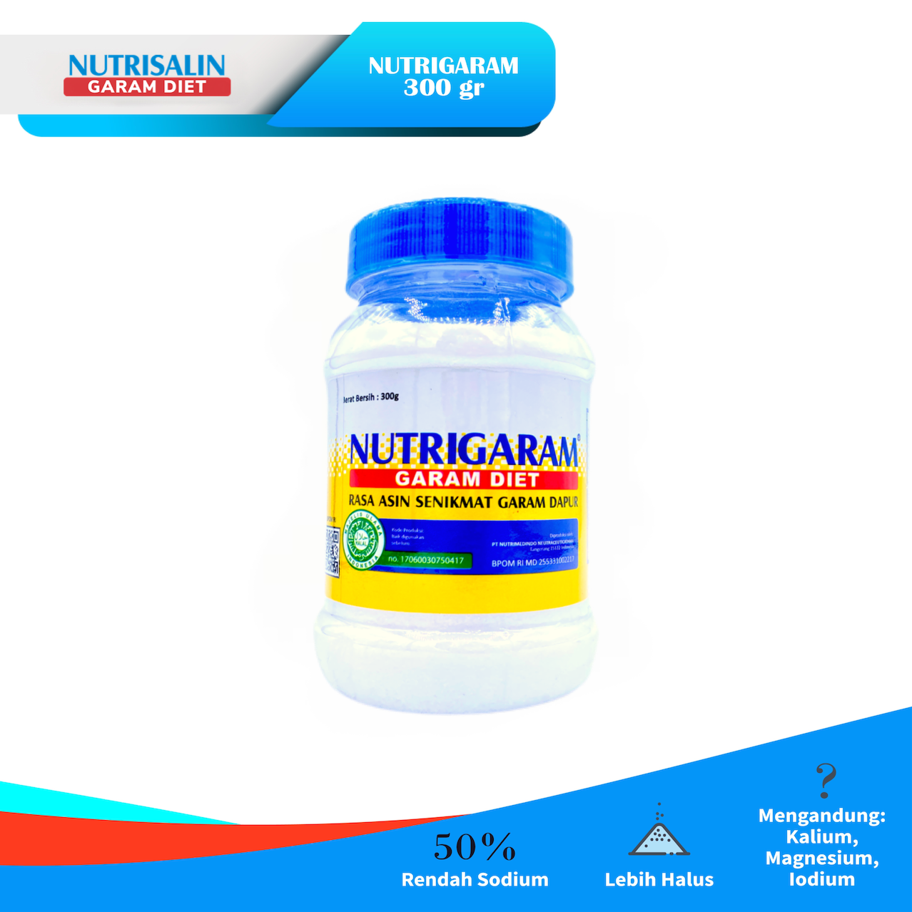 Garam Diet Nutrigaram 300 gram