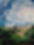 Summer Passing Abstract Landscape Painting Detail