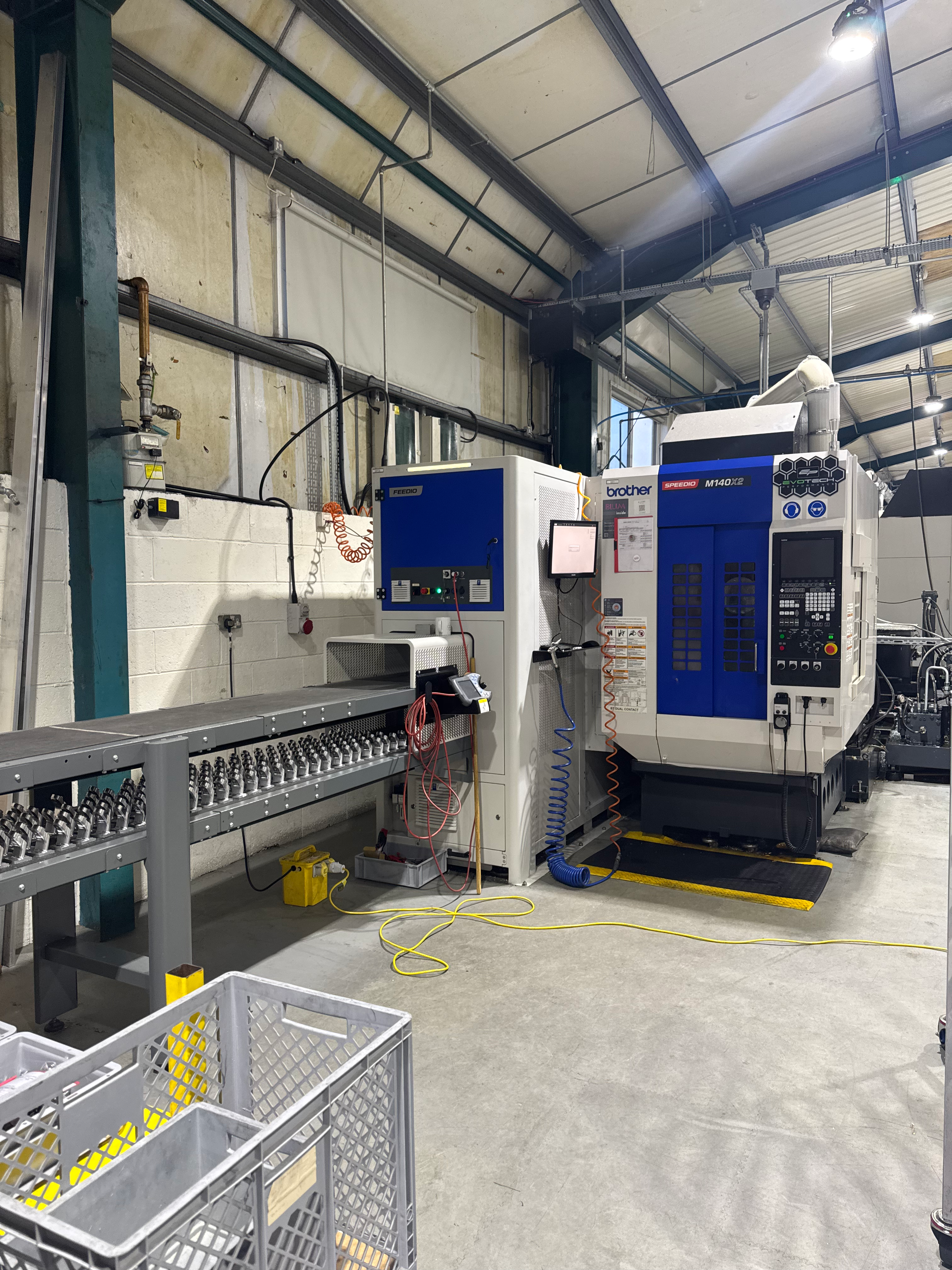 2019 Brother Speedio M140 X2 (5 Axis 4+1) Plus 2019 Brother Feedio. used CNC machine