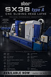 2023 Star SX38 Type A, FMB Turbo 5-65 Magazine Bar Feeder, Hydrajet High Pressure Coolant, Absolent Mist Extractor, SCP - Programmable Chip Control, MH500 Swarf Conveyor, Low hours - 1,200