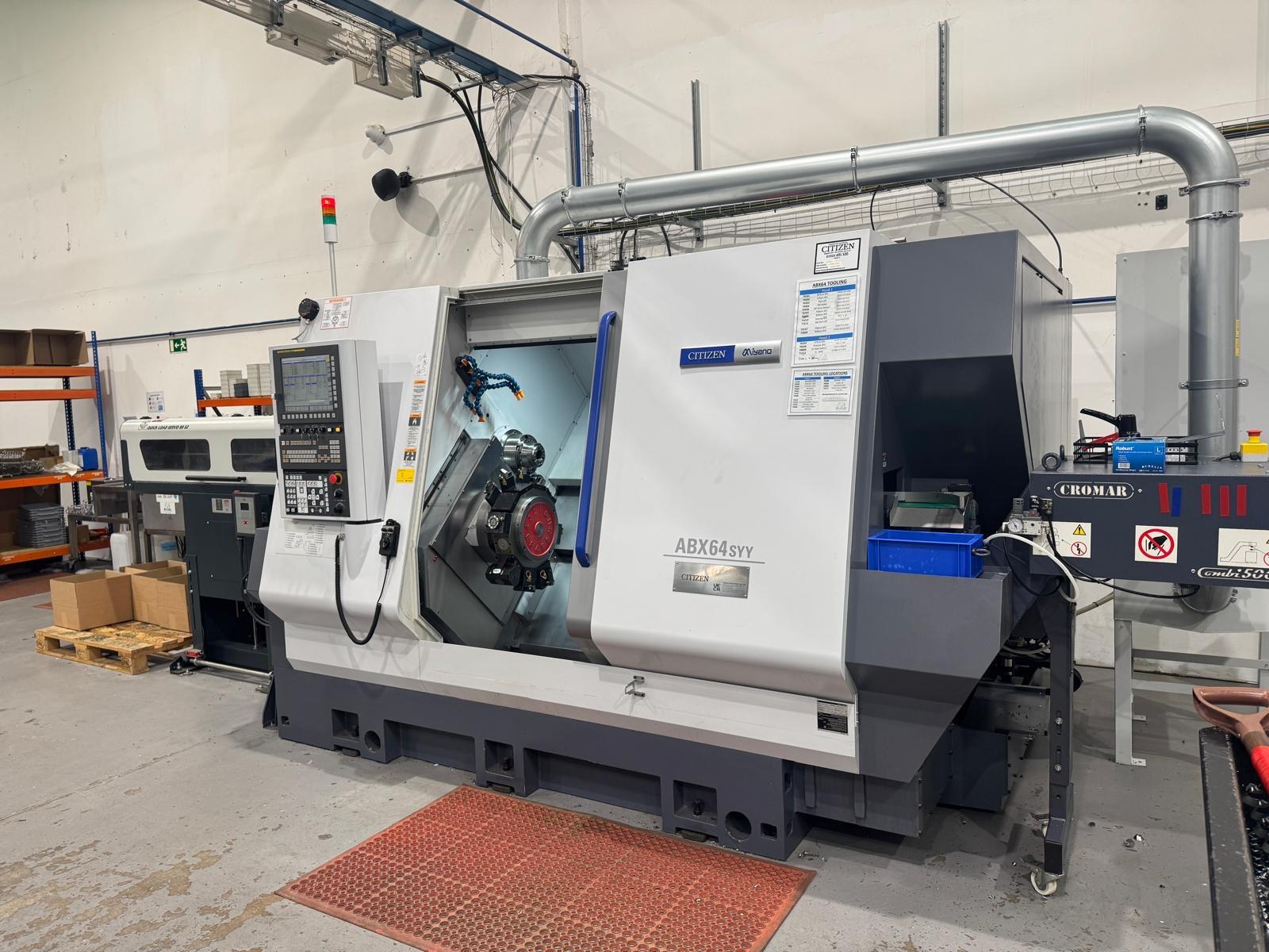 2022 Miyano ABX 64 SYY2. — Sold Used CNC Machine | Swiss CNC