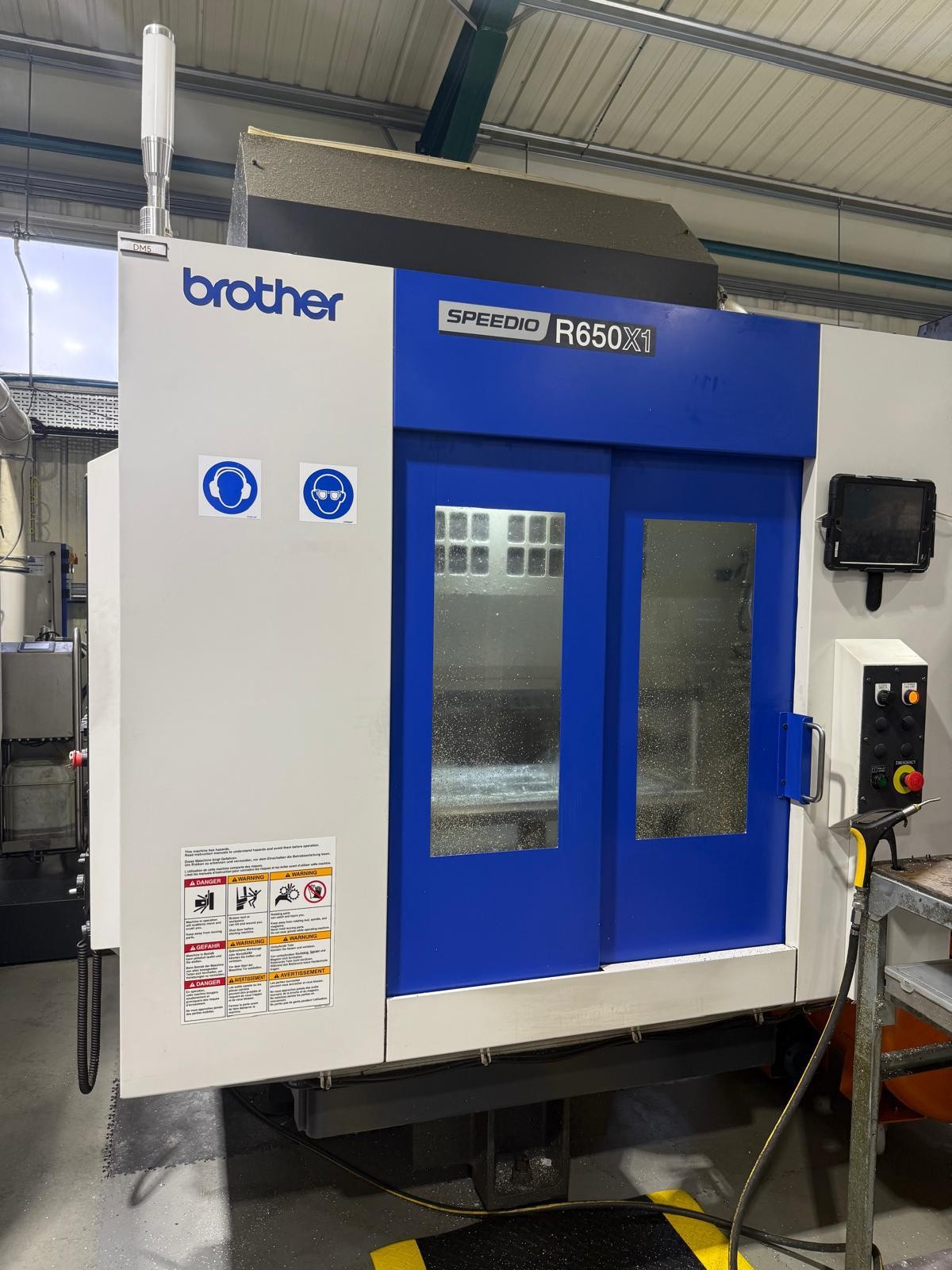 2016 Brother Speedio X1 R650 used CNC machine