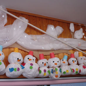 みんなの雪だるま