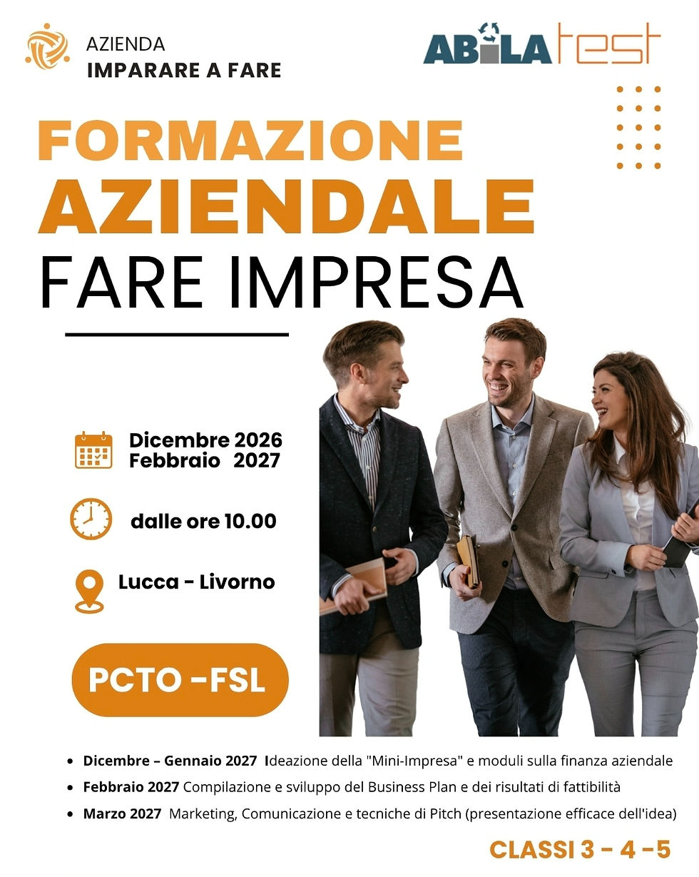 FORMAZIONE AZIENDALE