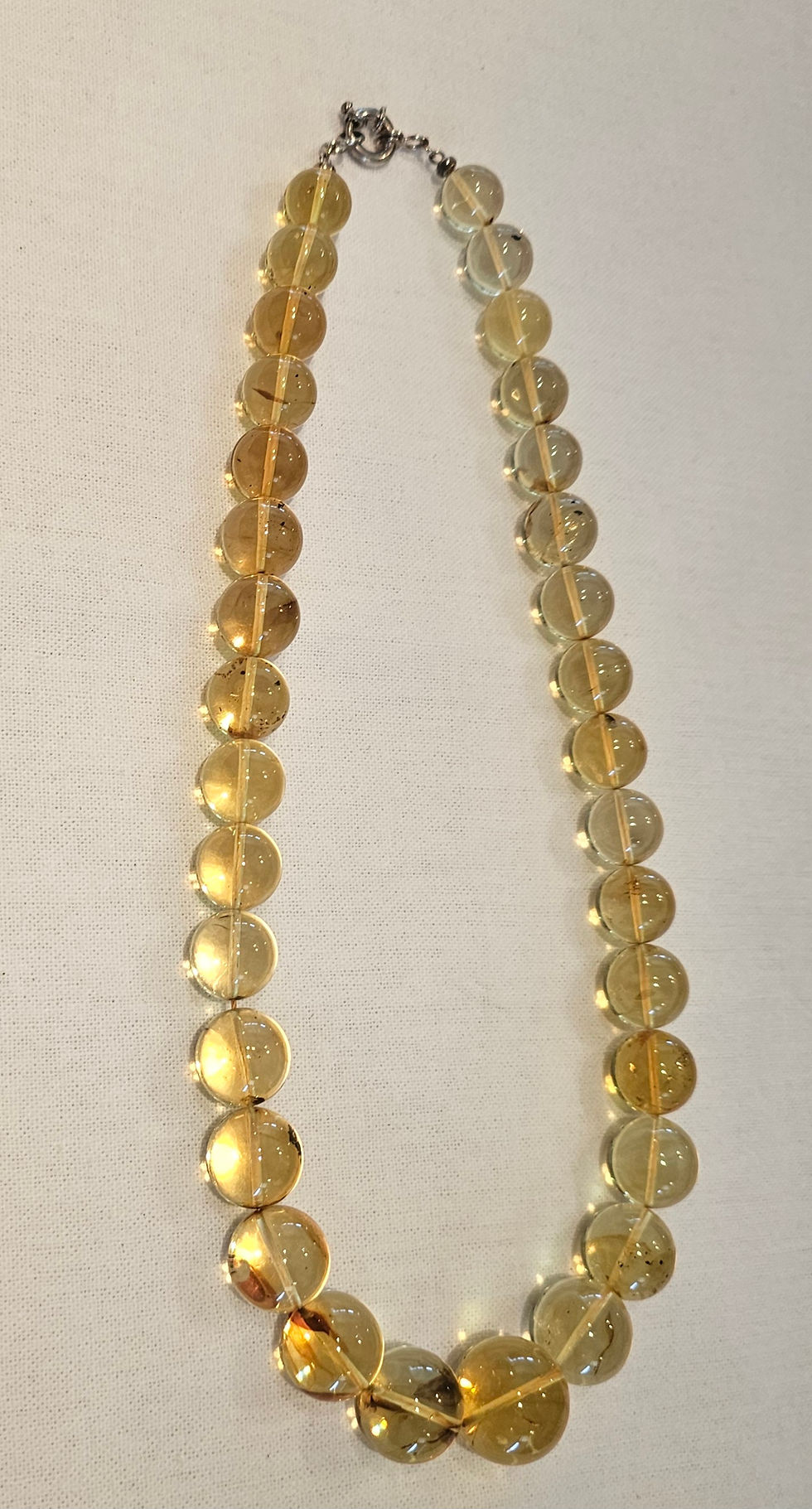 Thumbnail: Large Bead Amber Necklace