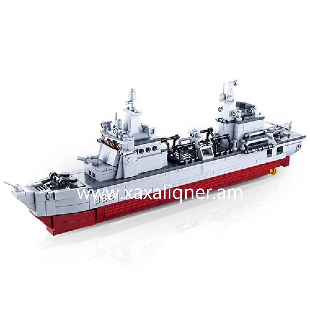 Կոնստրուկտոր նավ Sluban 457 դետալ
