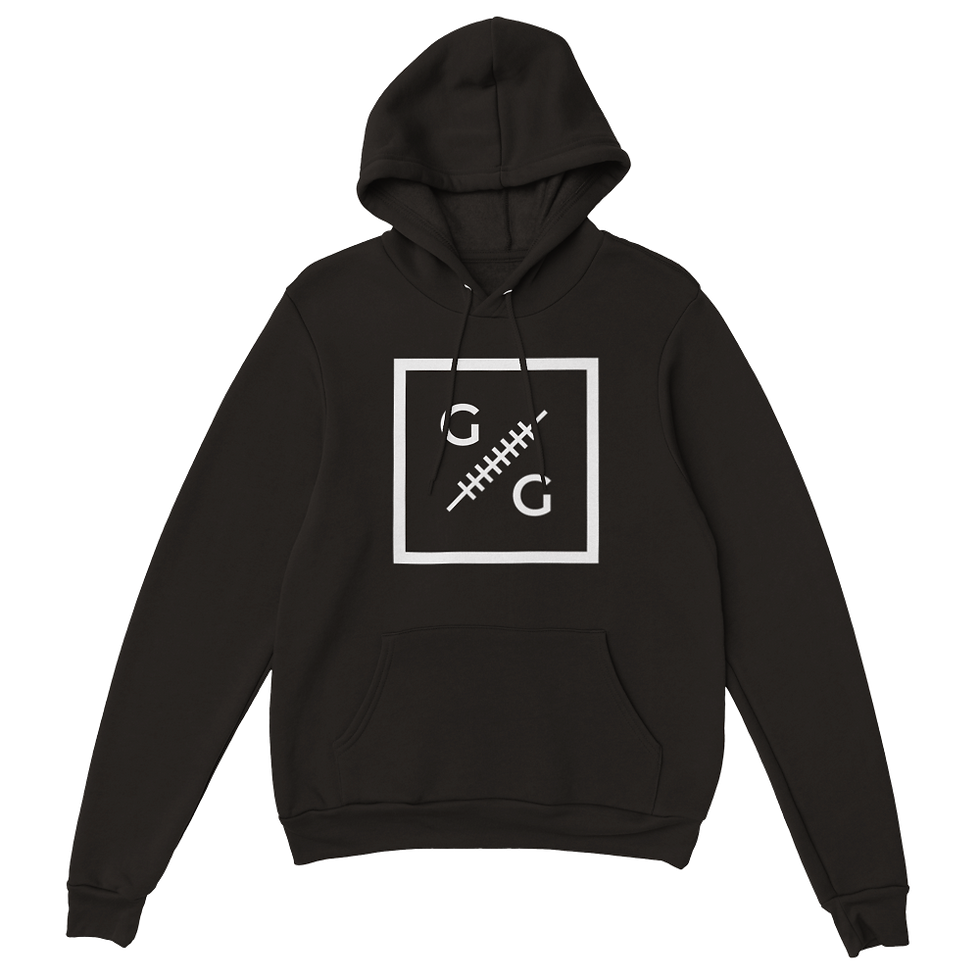 Thumbnail: GG Premium Pullover Hoodie- white logo