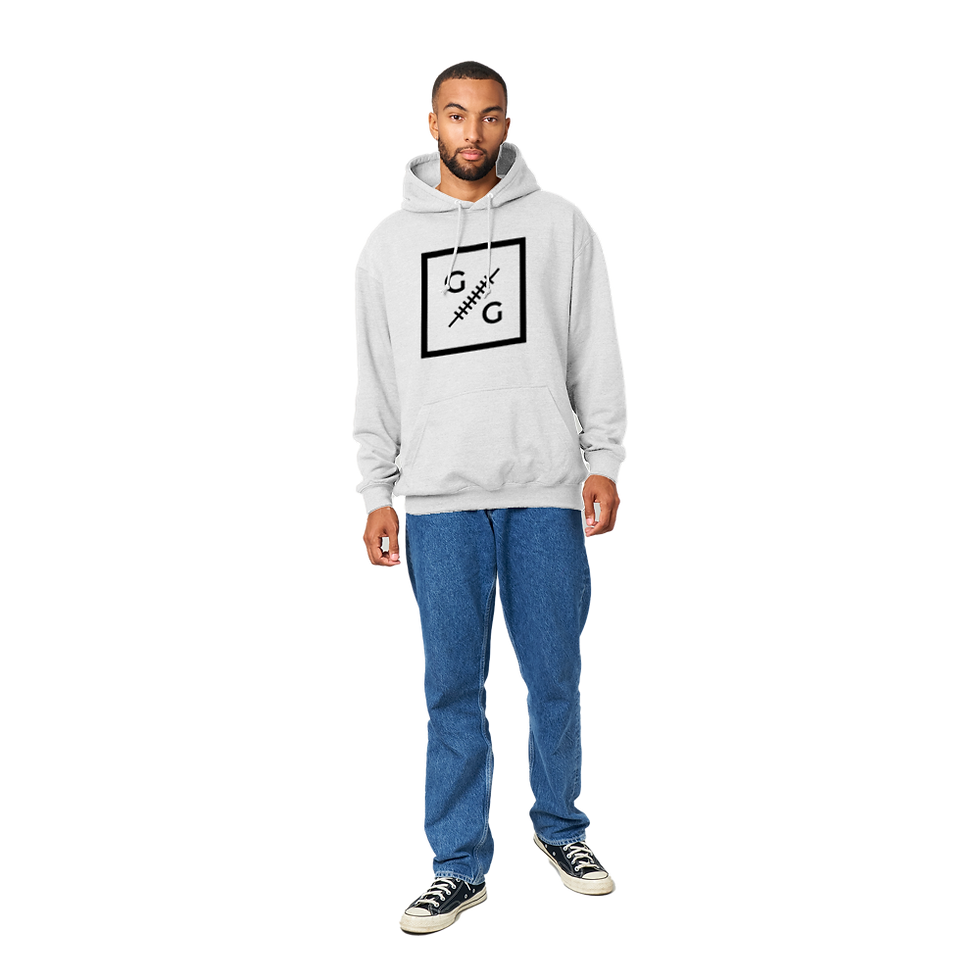 Thumbnail: GG Premium Pullover Hoodie- Black logo