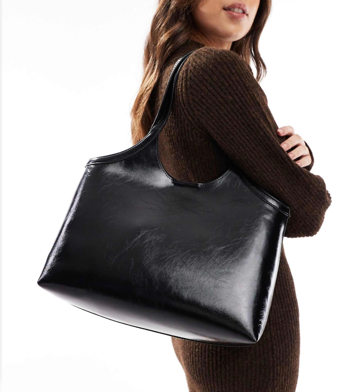 Bolso de hombro cuadrado