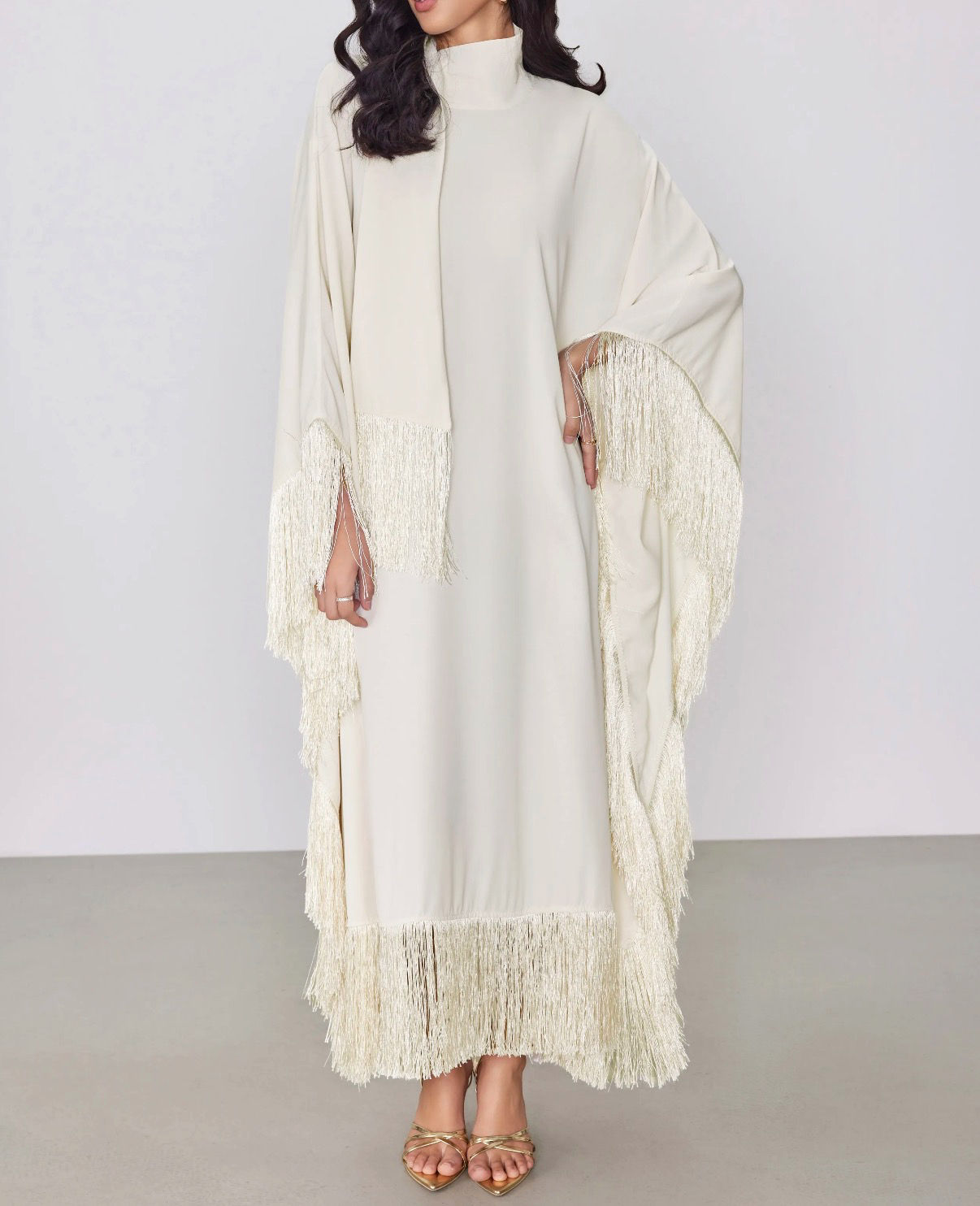 Vestido túnica barbas