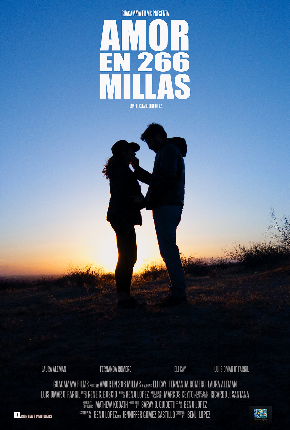Amor en 266 Millas- Poster