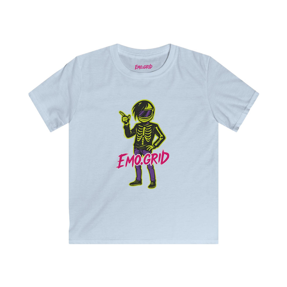 Thumbnail: Kids Tee — EMO.GRID "Always Number 1" Character