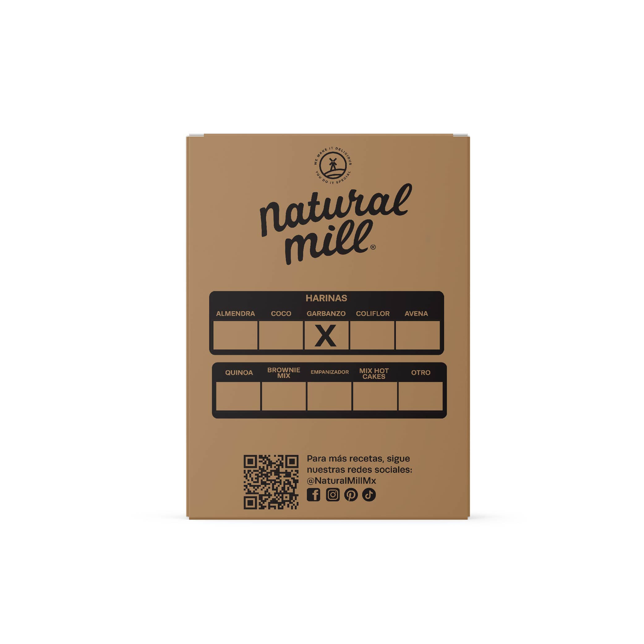 8 Pack Harina de Garbanzo 320g c/u