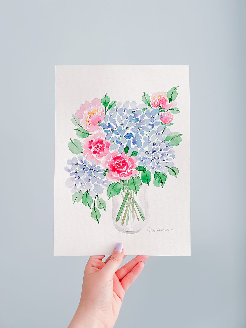 Aguarela floral