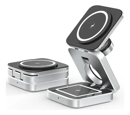 SnapDock™ 3-in-1 Magnetic Charger for Apple/Samsung