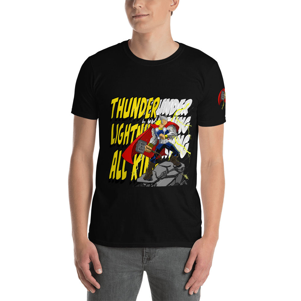 Thunder Lightning All King - Short-Sleeve Unisex T-Shirt