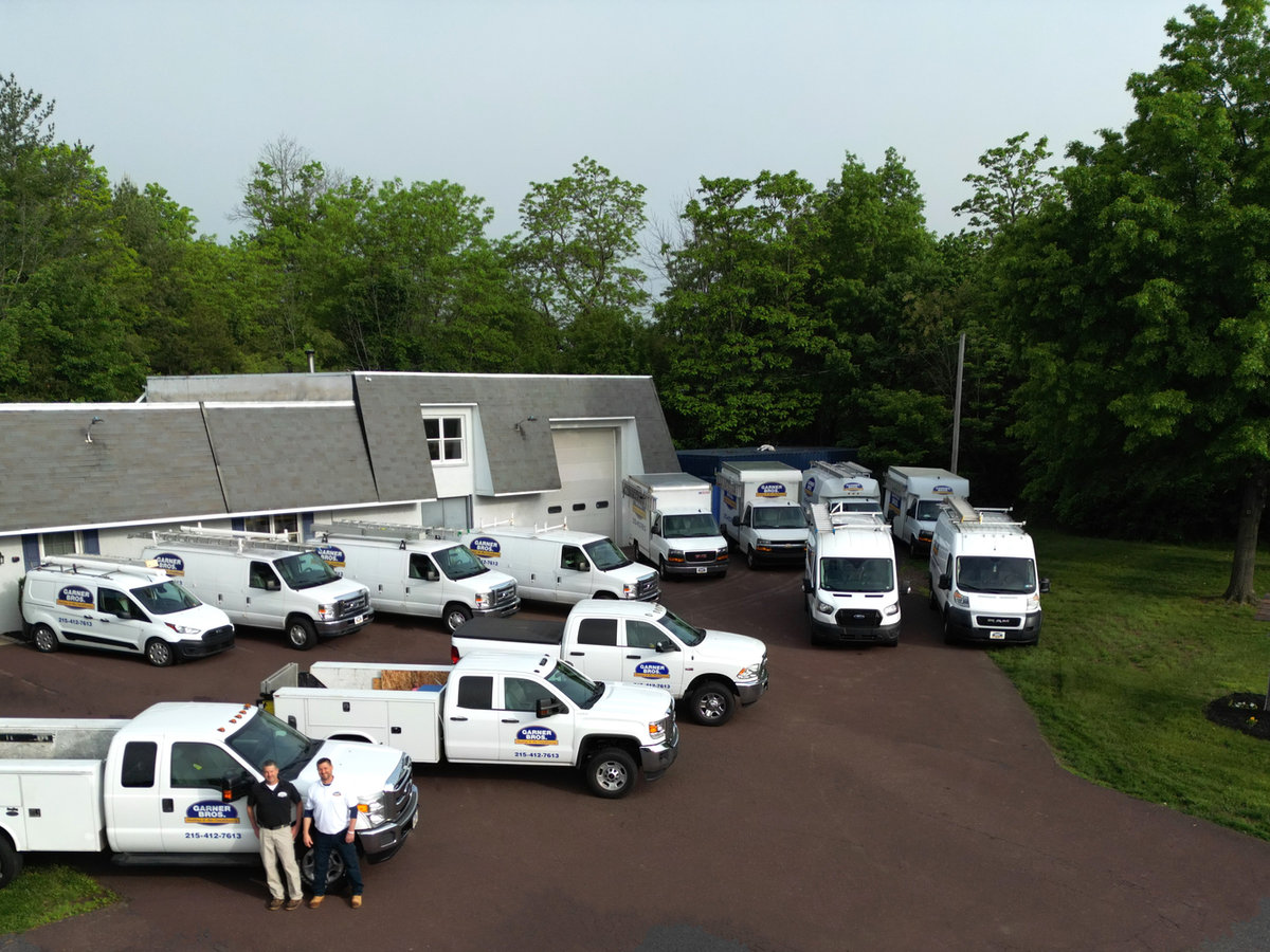 Garner Brothers shop and service fleet