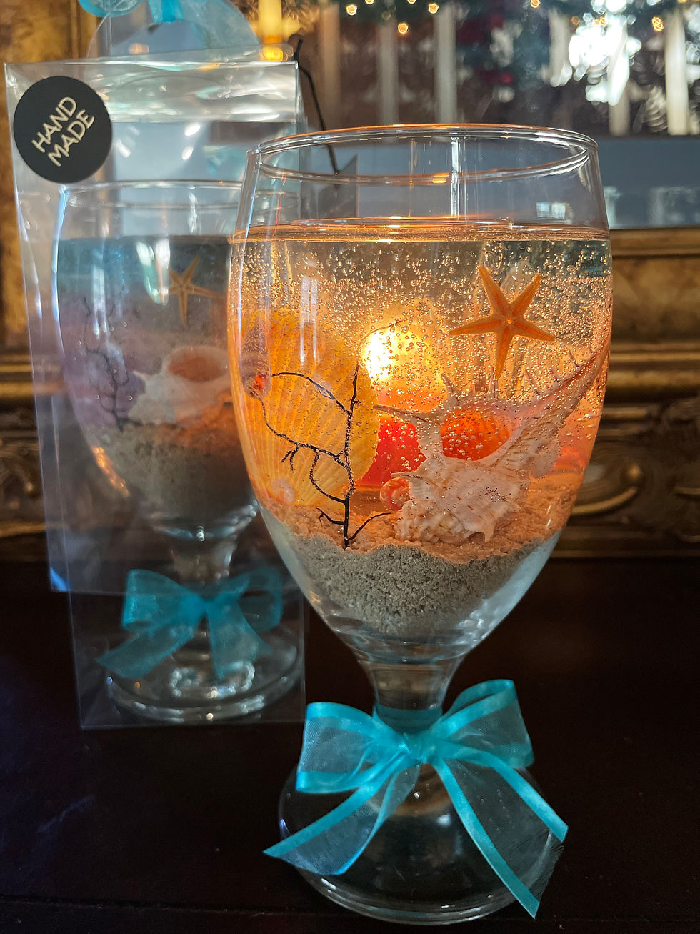 Thumbnail: Romantic Ocean Candle Set w/ tealights
