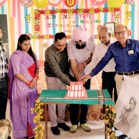 अंतरराष्ट्रीय नर्स दिवस एवं फ्रेशर्स वेलकम 12 मई 2026