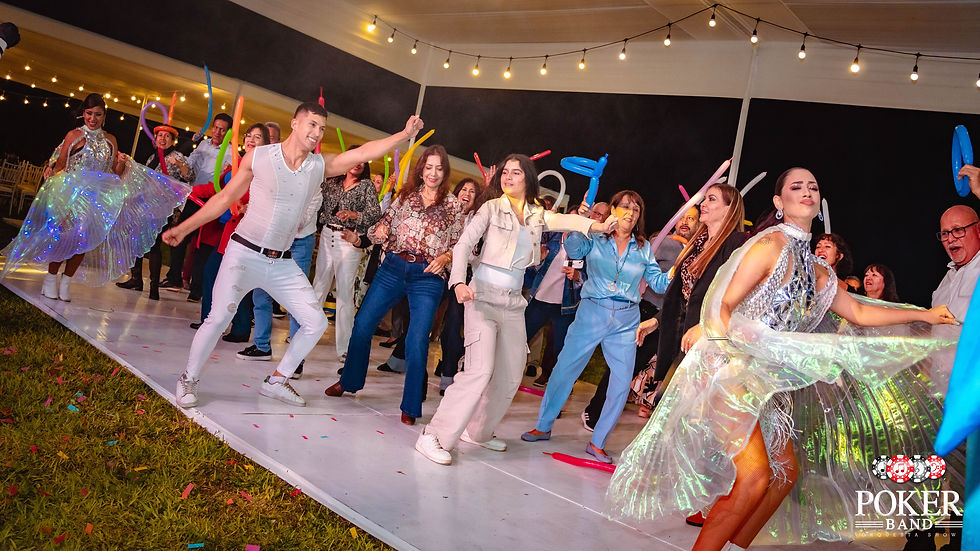 Orquesta para Bodas y Eventos en Lima - Perú.  Orquesta Poker Band