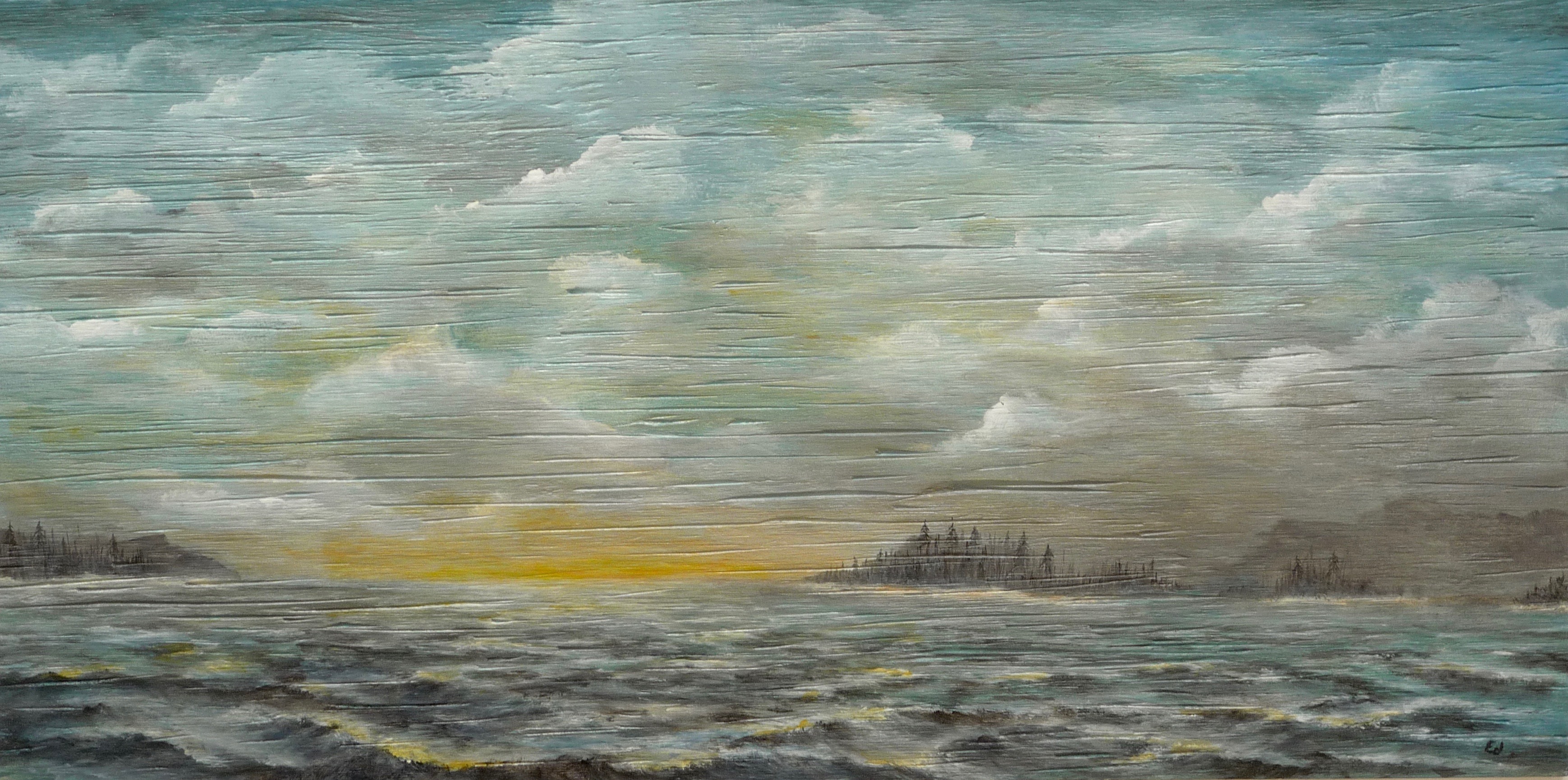 Wooden Sunrise