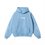 Thumbnail: Oversized White Weavers Hoodie [Baby Blue]