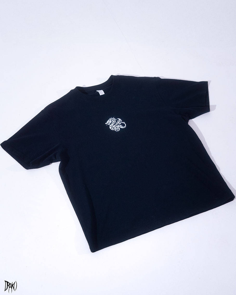 Oversized Premium SPYDR Tee ~ black