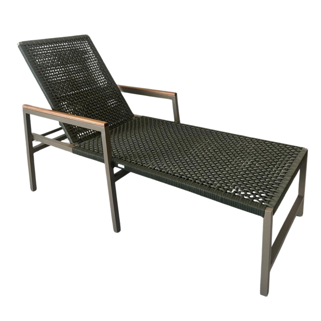 Espreguiçadeira de corda náutica