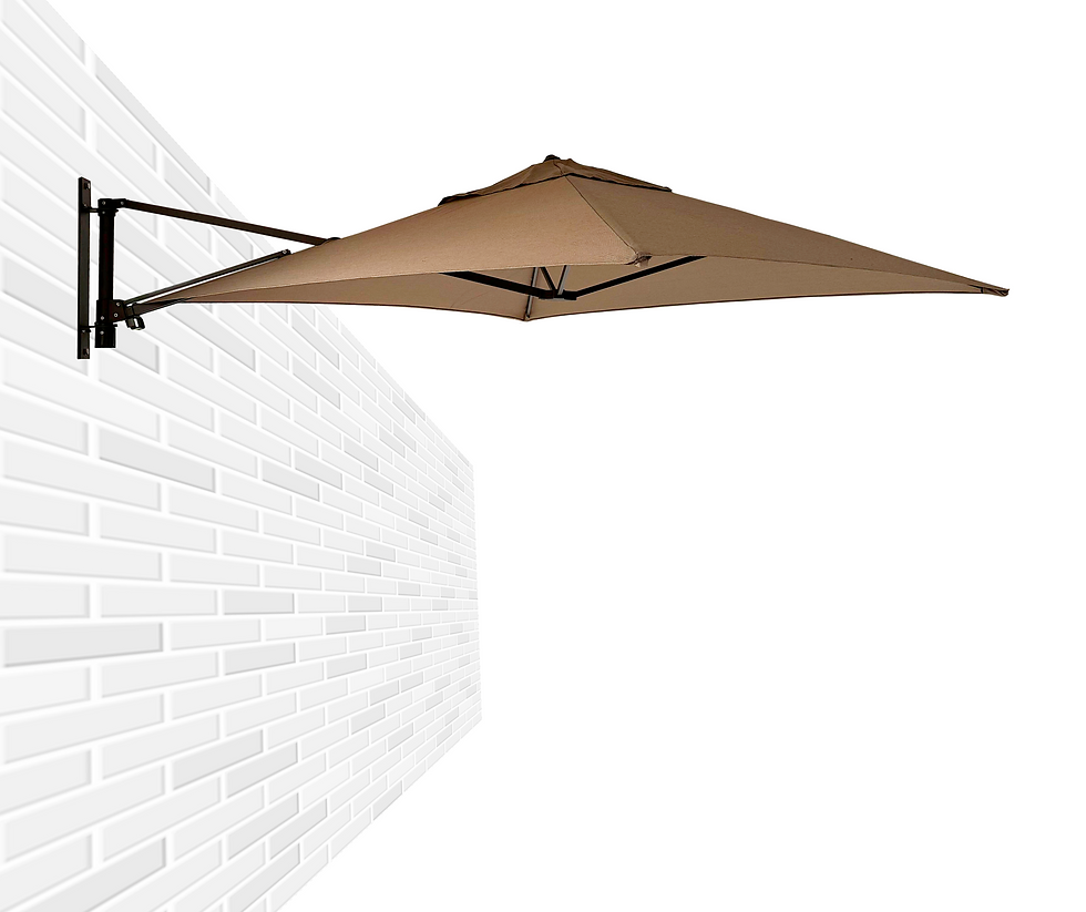 ombrelone alumínio para parede WALL SHADE