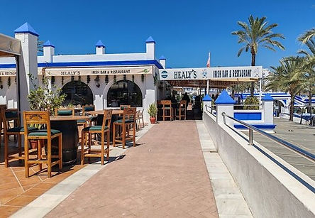 Healys Irish Bar Terrace View