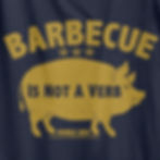 Thumbnail: BBQ Is Not A Verb - Long Sleeve Shirt