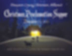 Welcome to our Christmas Proclamation Supper,
