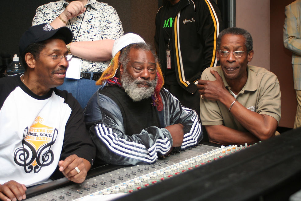 Phil, George Clinton and Carl Helm