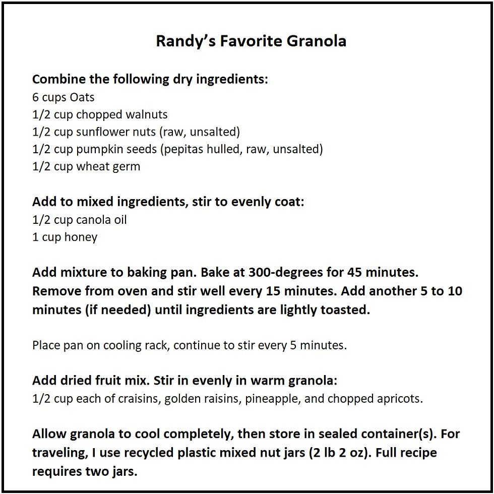 granola recipe