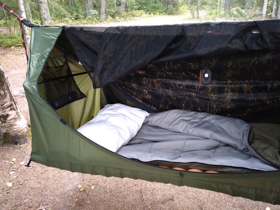 Haven Tent improvements