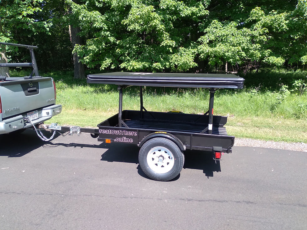 overlanding lite camping trailer