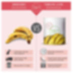 freeze dried bananas